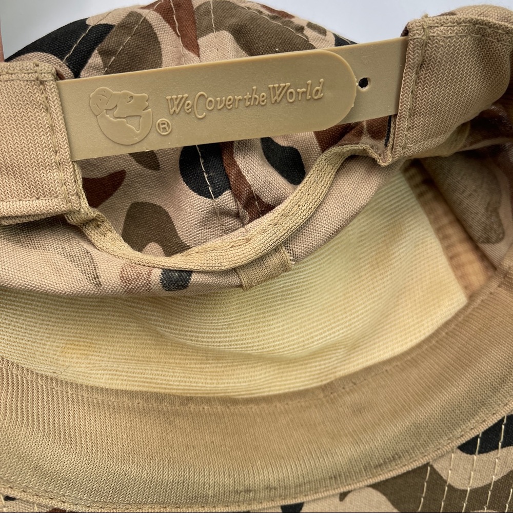 Vintage Trucker SnapBack Hat Tan Brown Camo Minnesota Pheasants Cap Worn In OS - Picture 11 of 13